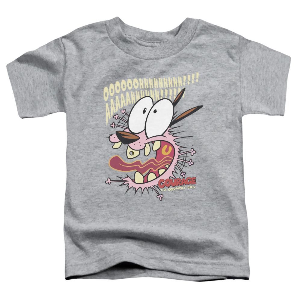 Courage the Cowardly Dog Scaredy Dog - Kid's T-Shirt Kid's T-Shirt (Ages 4-7) Courage the Cowardly Dog   
