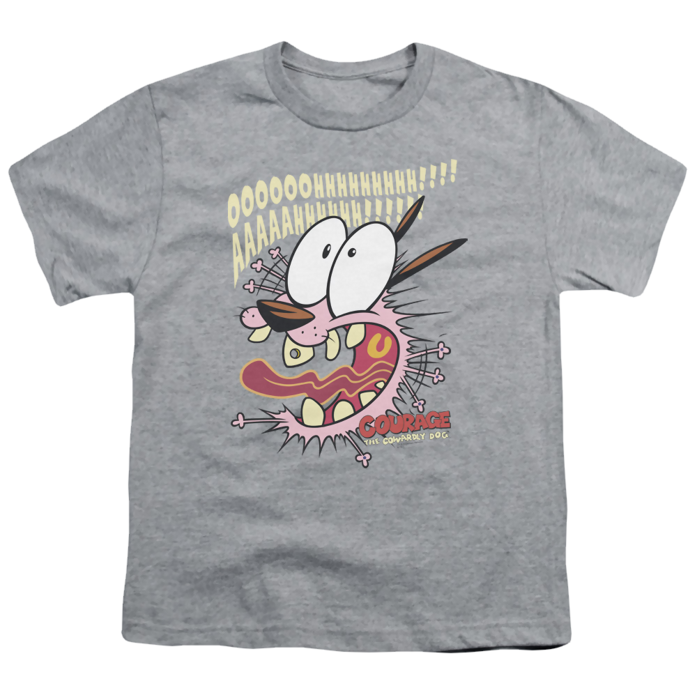 Courage the Cowardly Dog Scaredy Dog - Youth T-Shirt Youth T-Shirt (Ages 8-12) Courage the Cowardly Dog   