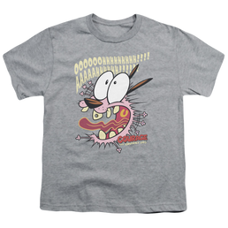Courage the Cowardly Dog Scaredy Dog - Youth T-Shirt Youth T-Shirt (Ages 8-12) Courage the Cowardly Dog   