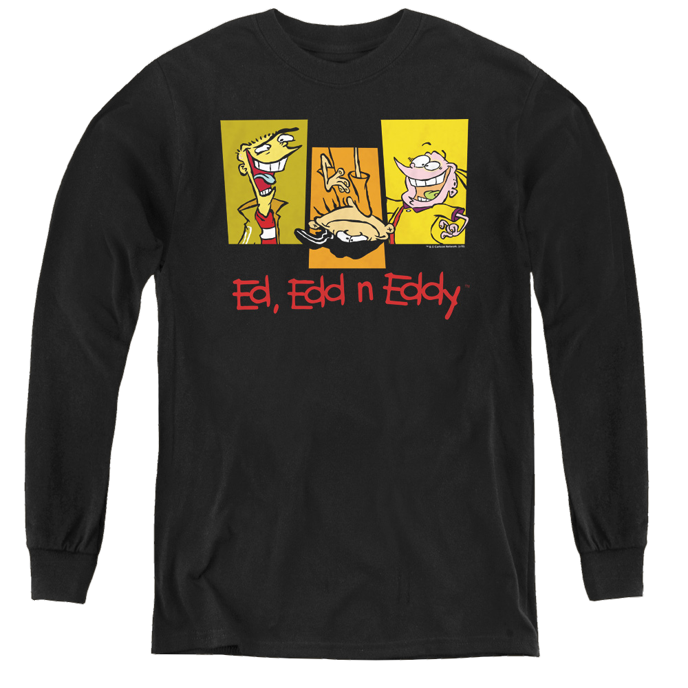 Ed, Edd n Eddy 3 Eds - Youth Long Sleeve T-Shirt Youth Long Sleeve T-Shirt Ed, Edd n Eddy   