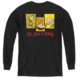 Ed, Edd n Eddy 3 Eds - Youth Long Sleeve T-Shirt Youth Long Sleeve T-Shirt Ed, Edd n Eddy   