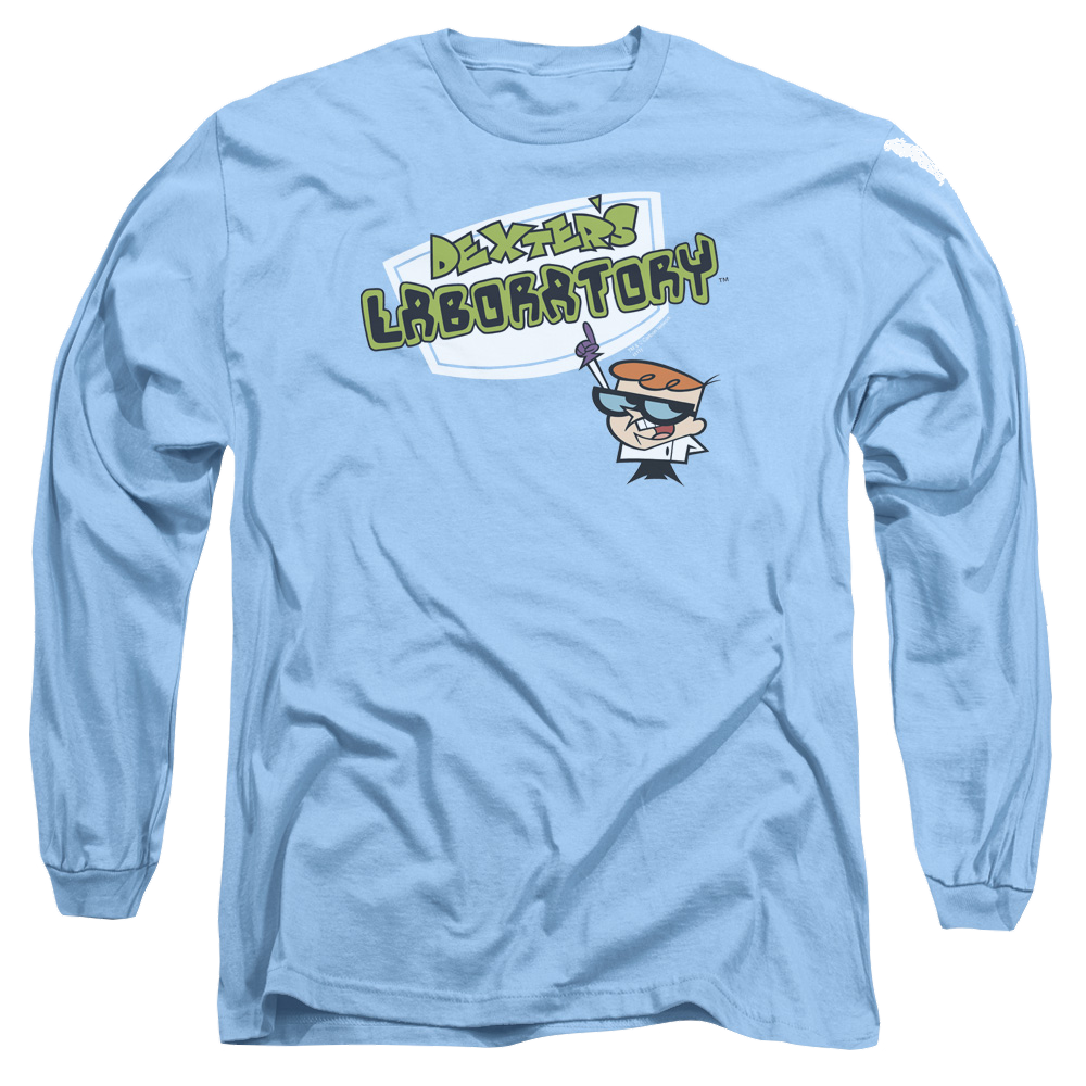 Dexter's Laboratory Logo - Men's Long Sleeve T-Shirt Men's Long Sleeve T-Shirt Dexter's Laboratory   
