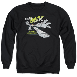 Dexter's Laboratory Robo Dex - Men's Crewneck Sweatshirt Men's Crewneck Sweatshirt Dexter's Laboratory   