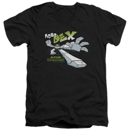 Dexter's Laboratory Robo Dex - Men's V-Neck T-Shirt Men's V-Neck T-Shirt Dexter's Laboratory   