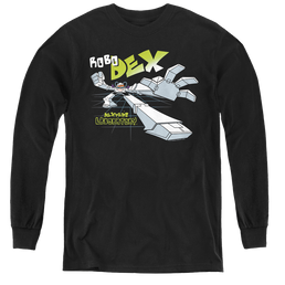 Dexter's Laboratory Robo Dex - Youth Long Sleeve T-Shirt Youth Long Sleeve T-Shirt Dexter's Laboratory   