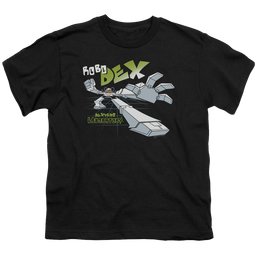 Dexter's Laboratory Robo Dex - Youth T-Shirt Youth T-Shirt (Ages 8-12) Dexter's Laboratory   