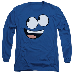 Foster's Home for Imaginary Friends Blue Face - Men's Long Sleeve T-Shirt Men's Long Sleeve T-Shirt Foster's Home for Imaginary Friends   