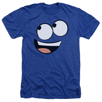 Foster's Home for Imaginary Friends Blue Face - Men's Heather T-Shirt Men's Heather T-Shirt Foster's Home for Imaginary Friends   