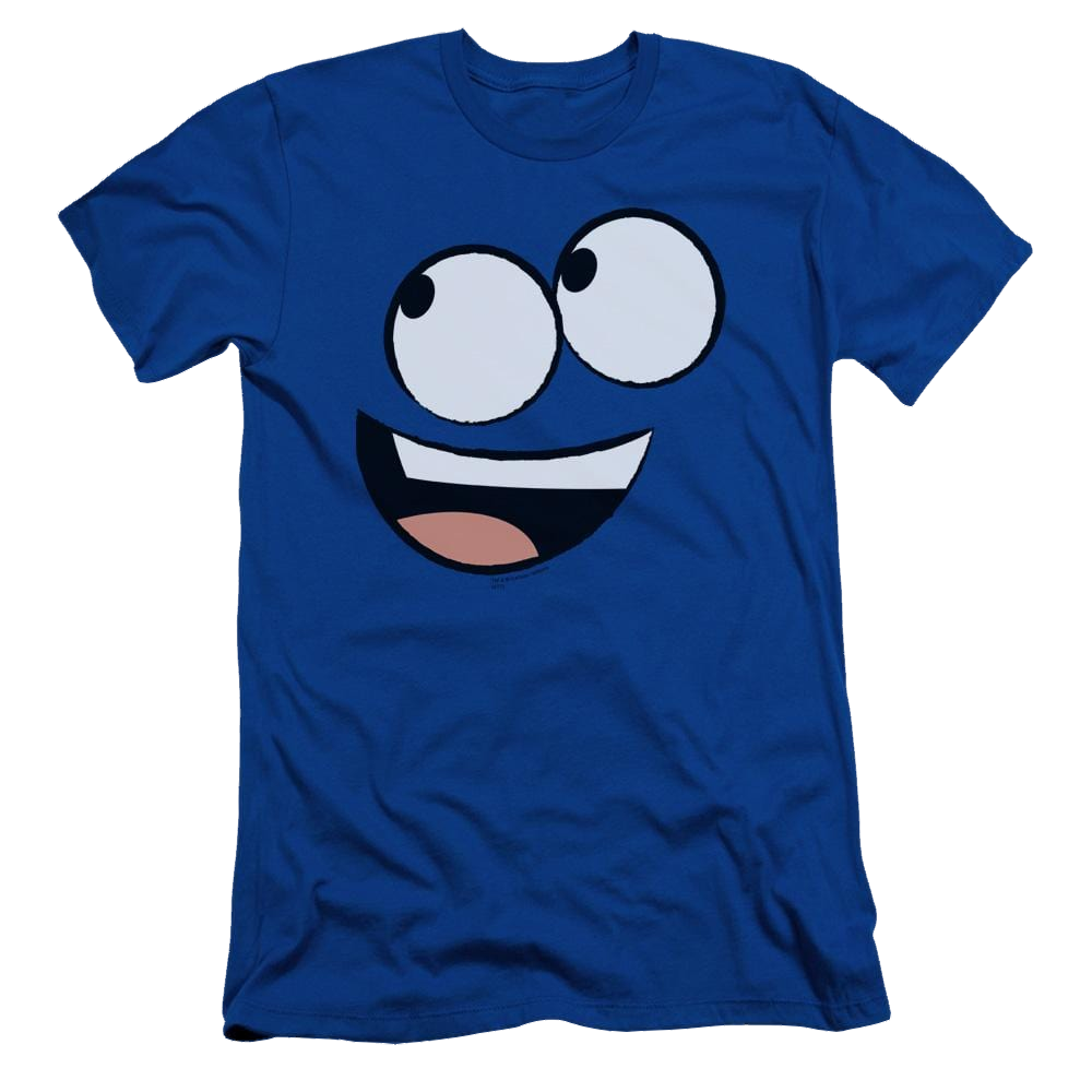 Foster's Home for Imaginary Friends Blue Face - Men's Slim Fit T-Shirt Men's Slim Fit T-Shirt Foster's Home for Imaginary Friends   