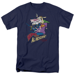 Cow and Chicken Super Cow - Men's Regular Fit T-Shirt Men's Regular Fit T-Shirt Cow and Chicken   
