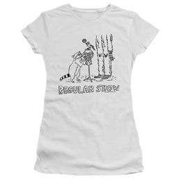 Regular Show Tattoo Art Juniors T-Shirt Juniors T-Shirt The Regular Show   