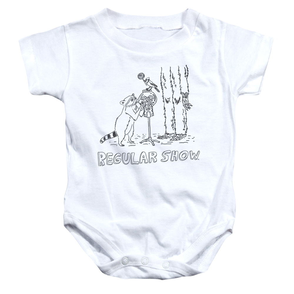 Regular Show, The Tattoo Art - Baby Bodysuit Baby Bodysuit The Regular Show   