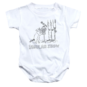 Regular Show, The Tattoo Art - Baby Bodysuit Baby Bodysuit The Regular Show   