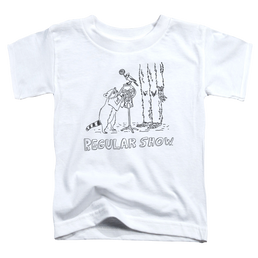 Regular Show, The Tattoo Art - Toddler T-Shirt Toddler T-Shirt The Regular Show   