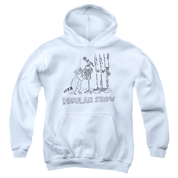 Regular Show, The Tattoo Art - Youth Hoodie Youth Hoodie (Ages 8-12) The Regular Show   