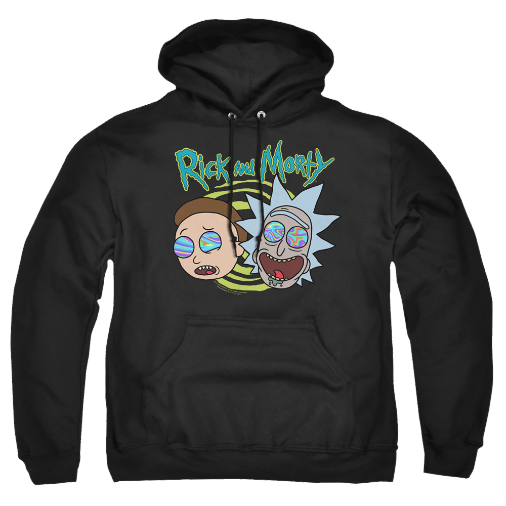 Rick and Morty Blown Minds - Pullover Hoodie Pullover Hoodie Rick and Morty   