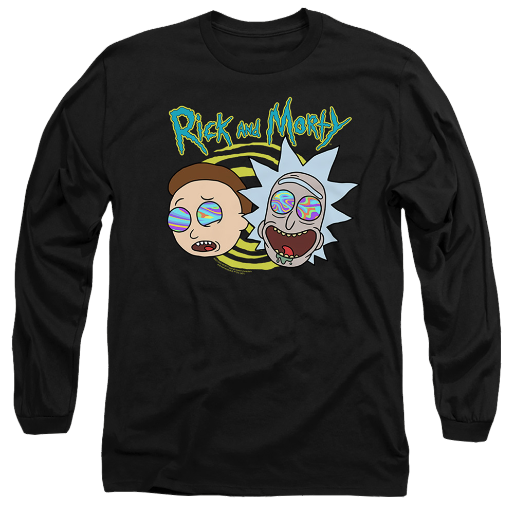 Rick and Morty Blown Minds - Men's Long Sleeve T-Shirt Men's Long Sleeve T-Shirt Rick and Morty   
