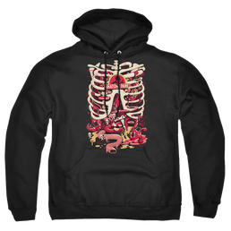 Rick and Morty Anatomy Park Logo - Pullover Hoodie Pullover Hoodie Rick and Morty   