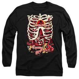 Rick and Morty Anatomy Park Logo - Men's Long Sleeve T-Shirt Men's Long Sleeve T-Shirt Rick and Morty   