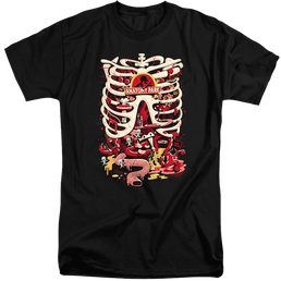 Rick and Morty Anatomy Park Logo - Men's Tall Fit T-Shirt Men's Tall Fit T-Shirt Rick and Morty   