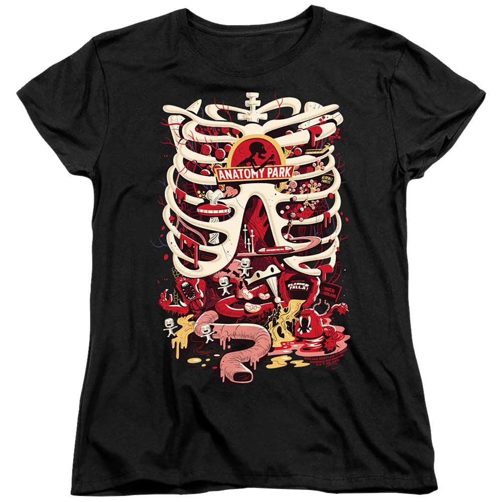 Rick and Morty Anatomy Park Logo - Women's T-Shirt Women's T-Shirt Rick and Morty   