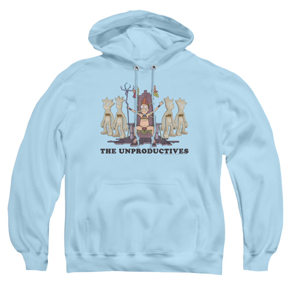 Rick and Morty The Unproductives - Pullover Hoodie Pullover Hoodie Rick and Morty   
