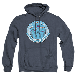 Rick and Morty Mr Meeseeks - Heather Pullover Hoodie Heather Pullover Hoodie Rick and Morty   