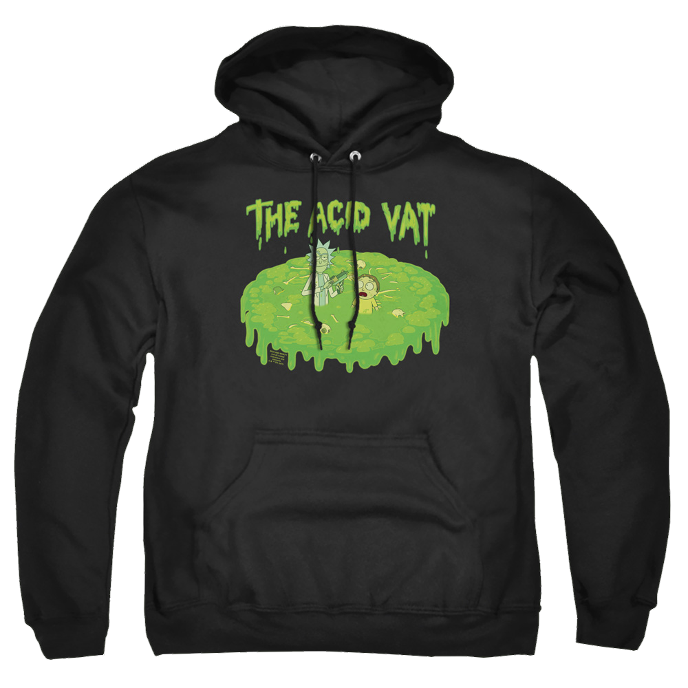 Rick and Morty The Acid Vat - Pullover Hoodie Pullover Hoodie Rick and Morty   
