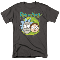 Rick and Morty Floating Heads - Men's Regular Fit T-Shirt Men's Regular Fit T-Shirt Rick and Morty   