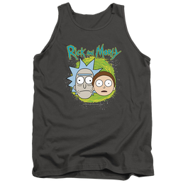 Rick and Morty Floating Heads - Men's Tank Top Men's Tank Rick and Morty   