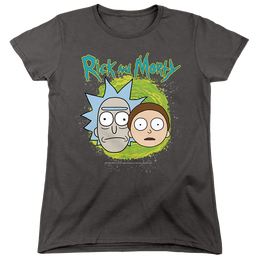 Rick and Morty Floating Heads - Women's T-Shirt Women's T-Shirt Rick and Morty   