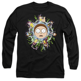 Rick and Morty Multiple Morty - Men's Long Sleeve T-Shirt Men's Long Sleeve T-Shirt Rick and Morty   