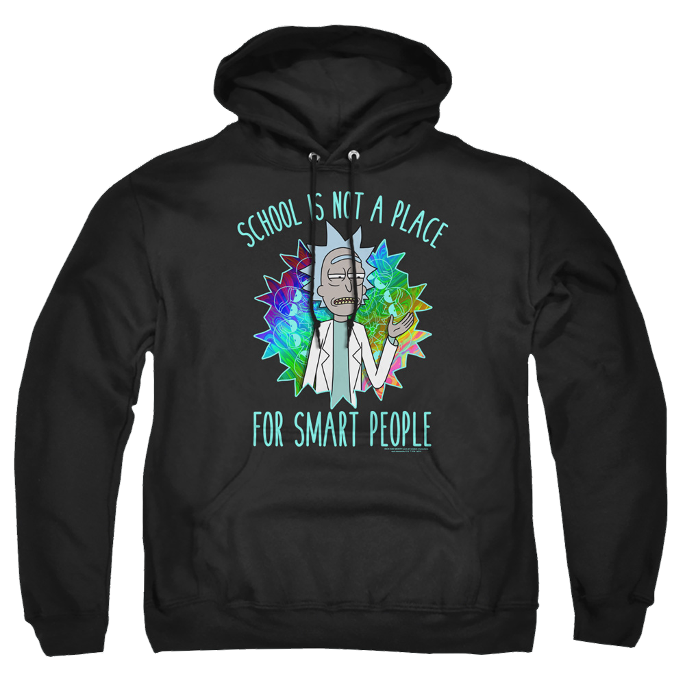 Rick and Morty School - Pullover Hoodie Pullover Hoodie Rick and Morty   