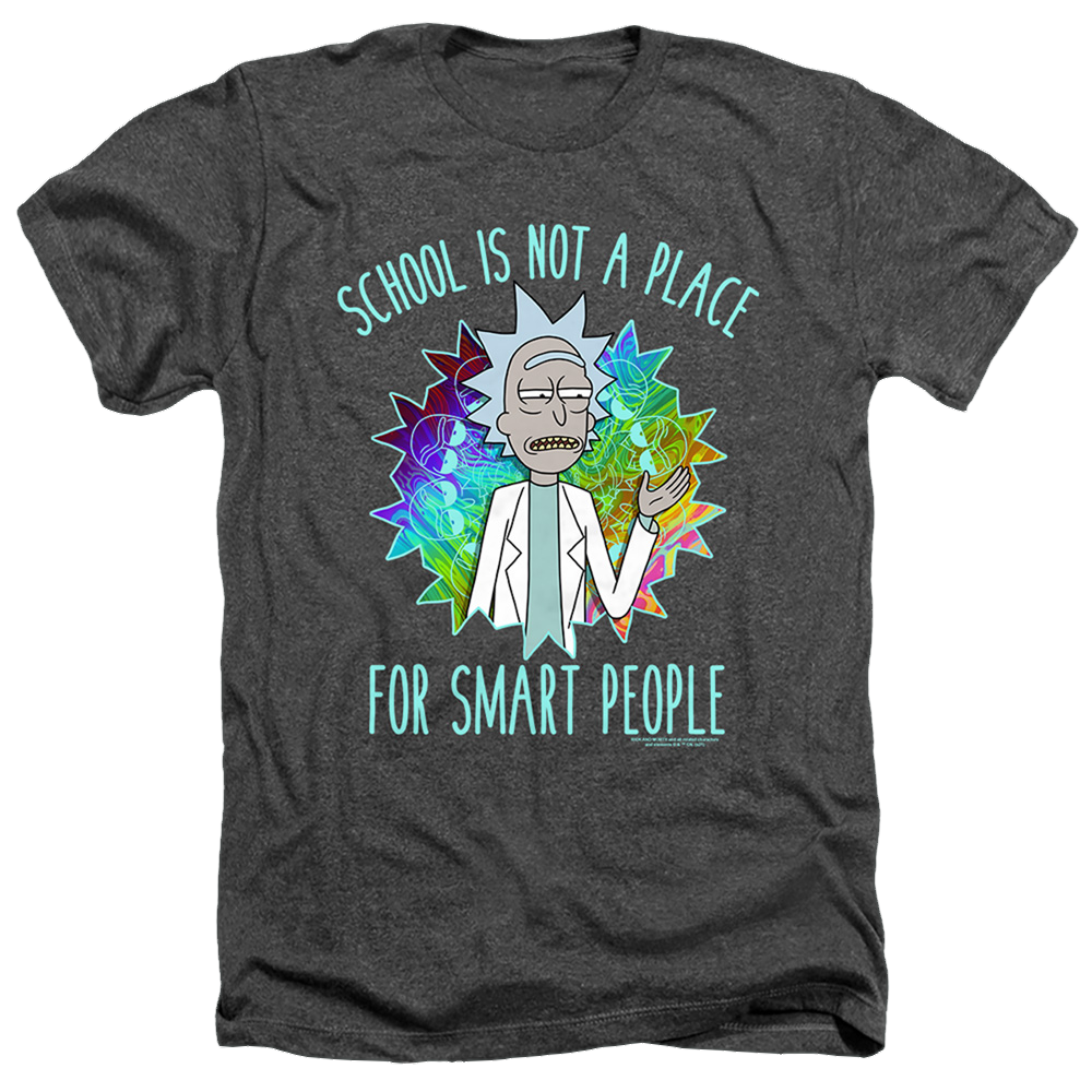 Rick and Morty School - Men's Heather T-Shirt Men's Heather T-Shirt Rick and Morty   