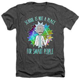 Rick and Morty School - Men's Heather T-Shirt Men's Heather T-Shirt Rick and Morty   