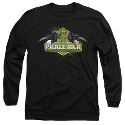 Rick and Morty Pickle Rick - Men's Long Sleeve T-Shirt Men's Long Sleeve T-Shirt Rick and Morty   