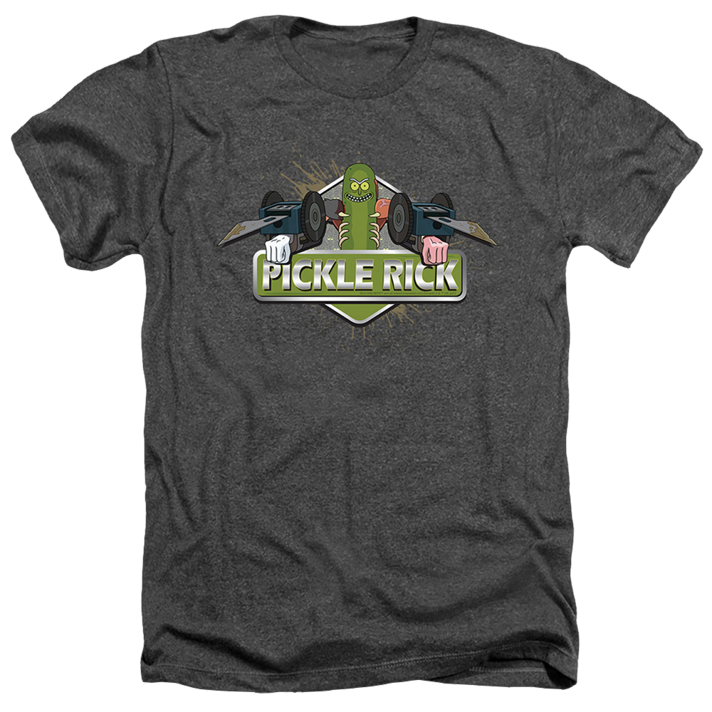 Rick and Morty Pickle Rick - Men's Heather T-Shirt Men's Heather T-Shirt Rick and Morty   