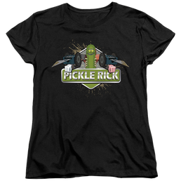 Rick and Morty Pickle Rick - Women's T-Shirt Women's T-Shirt Rick and Morty   