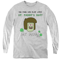 Regular Show, The My Mom - Youth Long Sleeve T-Shirt Youth Long Sleeve T-Shirt The Regular Show   