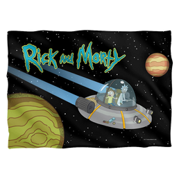 Rick and Morty Rick And Morty In Space - Pillow Case Pillow Cases Rick and Morty   