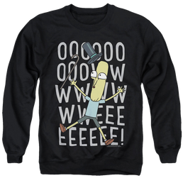 Rick and Morty Oowweeeee - Men's Crewneck Sweatshirt Men's Crewneck Sweatshirt Rick and Morty   