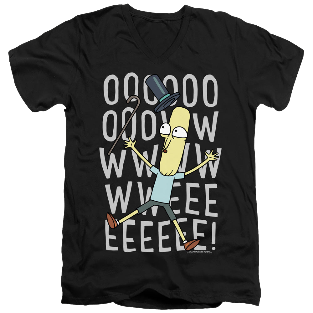 Rick and Morty Oowweeeee - Men's V-Neck T-Shirt Men's V-Neck T-Shirt Rick and Morty   