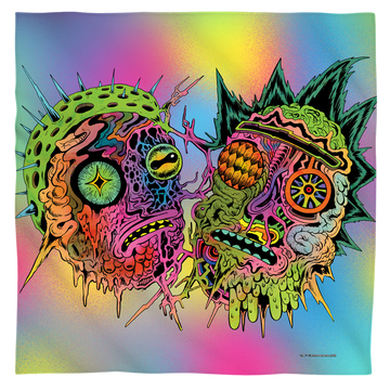 Rick and Morty Psychedelic Melt bandana