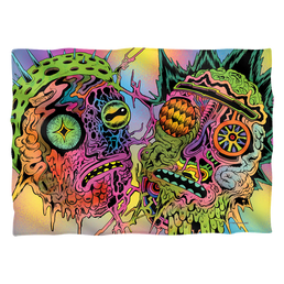 Rick and Morty Psychedelic Melt - Pillow Case Pillow Cases Rick and Morty   