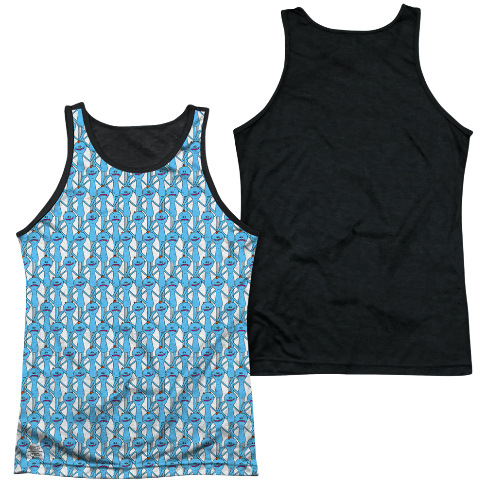 Rick and Morty Mr Meeseeks - Men's Black Back Tank Top Men's Black Back Tank Rick and Morty   