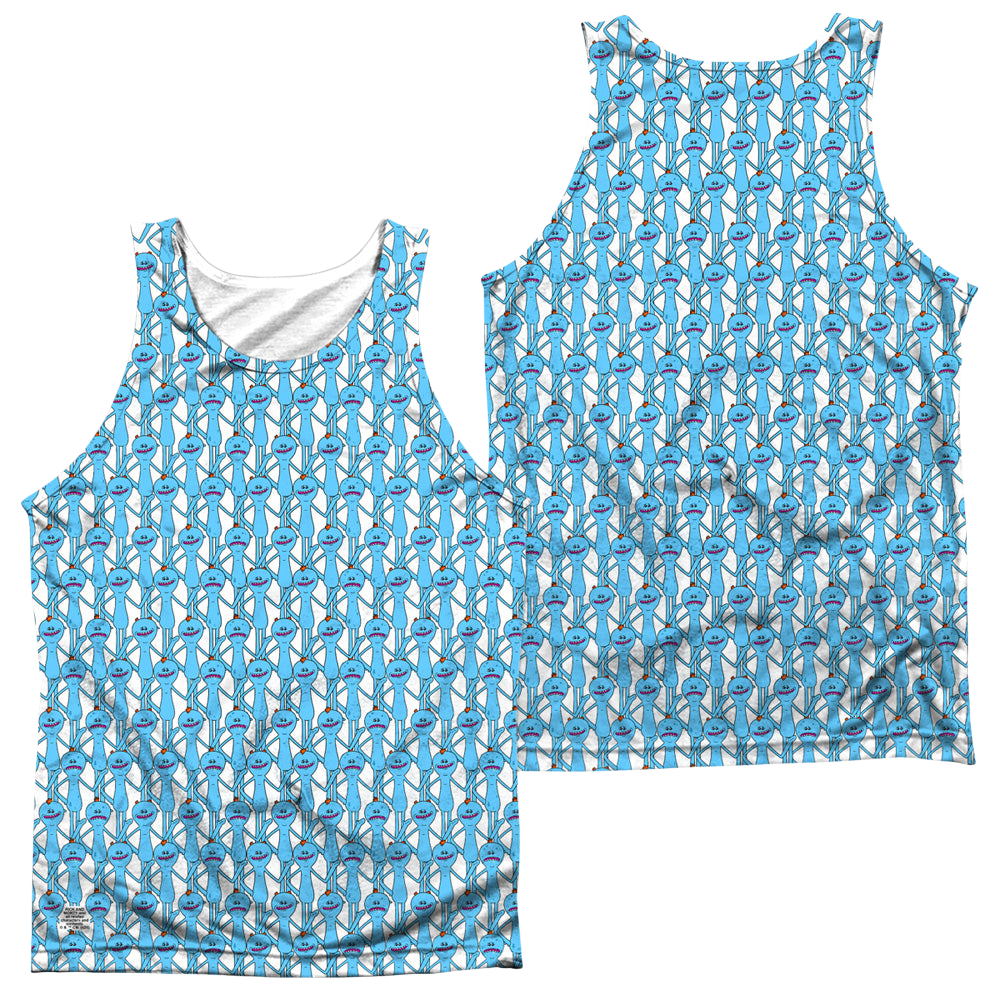 Rick and Morty Mr Meeseeks - Men's All Over Print Tank Top Men's All Over Print Tank Rick and Morty   