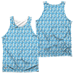 Rick and Morty Mr Meeseeks - Men's All Over Print Tank Top Men's All Over Print Tank Rick and Morty   