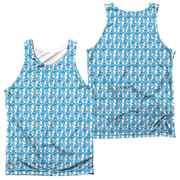 Rick and Morty Mr Meeseeks men's all-over print tank