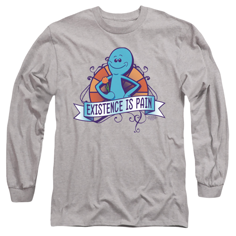 Rick and Morty Existence Is Pain - Men's Long Sleeve T-Shirt Men's Long Sleeve T-Shirt Rick and Morty   