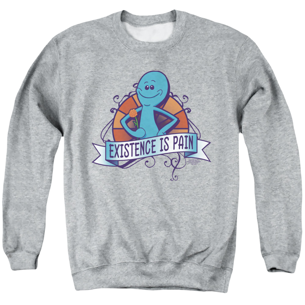 Rick and Morty Existence Is Pain - Men's Crewneck Sweatshirt Men's Crewneck Sweatshirt Rick and Morty   